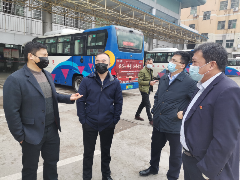 总部领导莅临鹰潭公交、鹰潭CQ9电子_官网检查指导工作