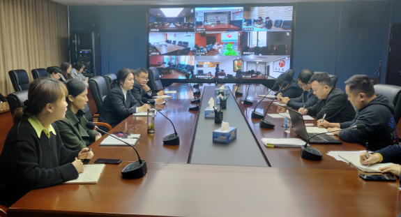 江西CQ9电子_官网召开2021年度第一次财务视频工作会议
